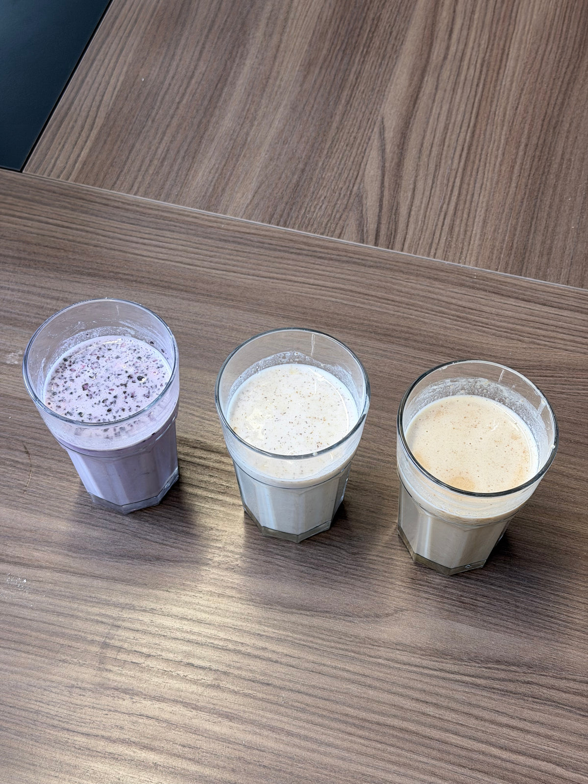 Smart Balance sample drink during ENUSEN product testing
